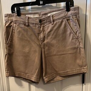 Women's Tan/light brown Shorts Pilcro hyphen 29